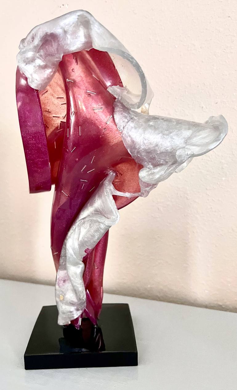 Original Abstract Expressionism Abstract Sculpture by Leslie Lawson