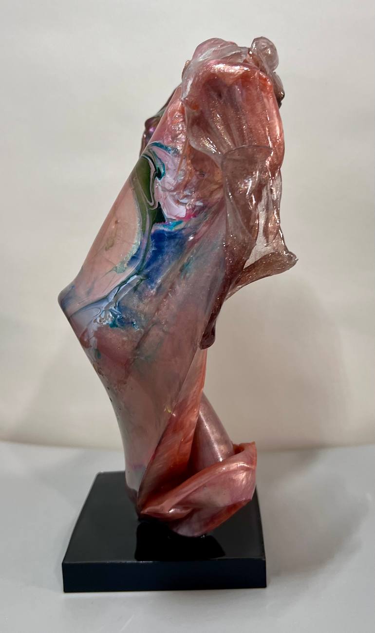 Original Abstract Expressionism Abstract Sculpture by Leslie Lawson