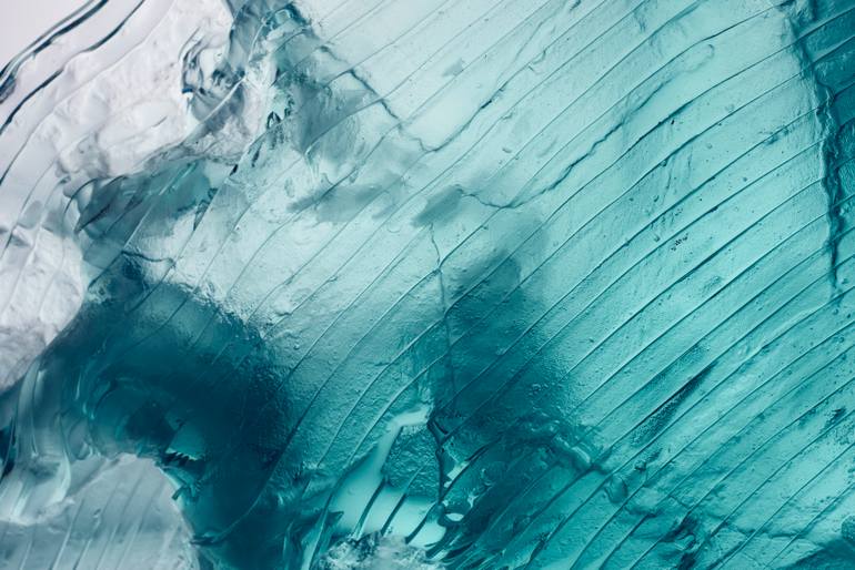 Original Abstract Water Sculpture by Alva Gallagher