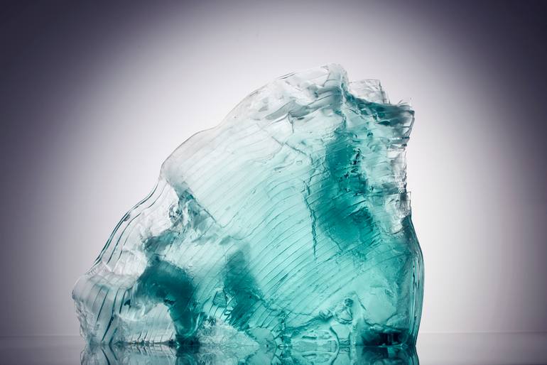 Original Abstract Water Sculpture by Alva Gallagher