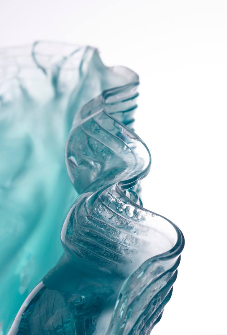 Original Abstract Water Sculpture by Alva Gallagher