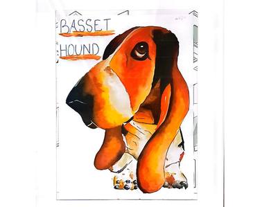 Original Abstract Expressionism Animal Painting by Masterpiece Moments