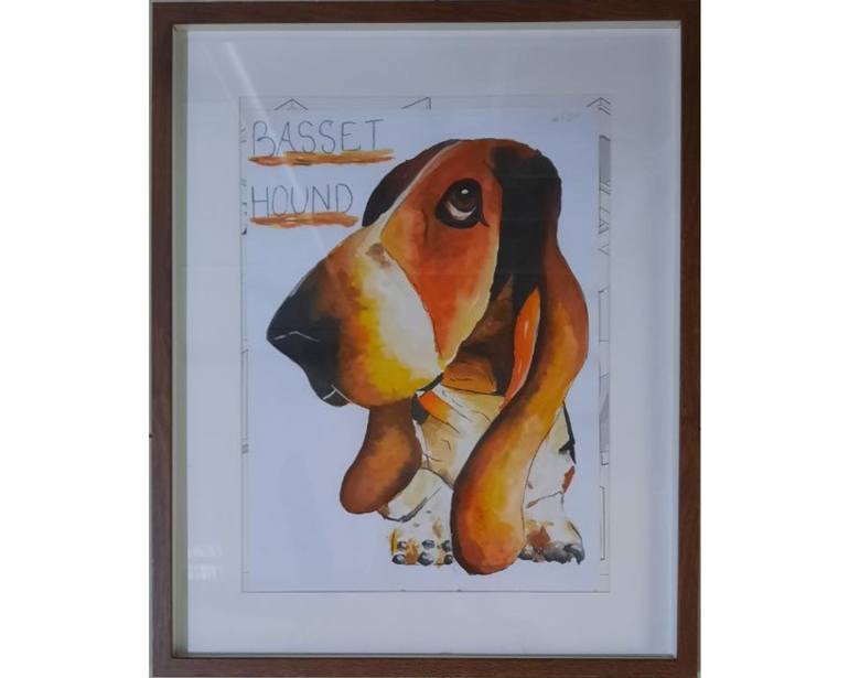 Original Abstract Expressionism Animal Painting by Masterpiece Moments