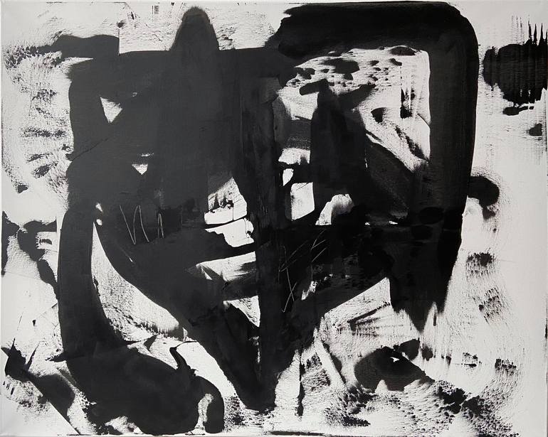 Original Abstract Expressionism Abstract Paintings by Simone Kaltenegger
