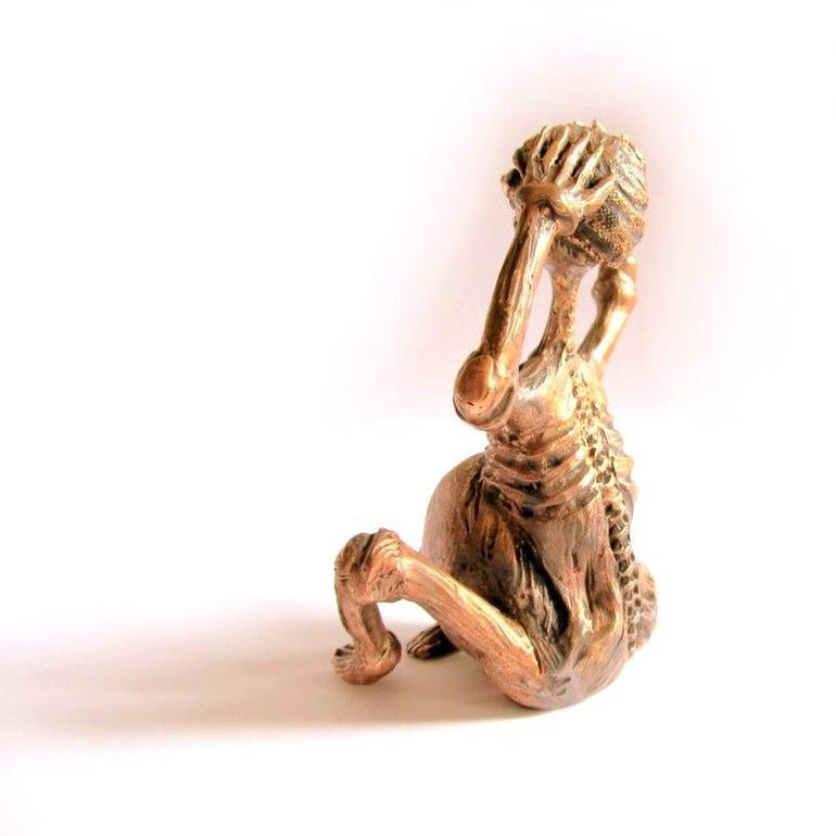 Original Figurative Religion Sculpture by Melanie Rundel-Milzner