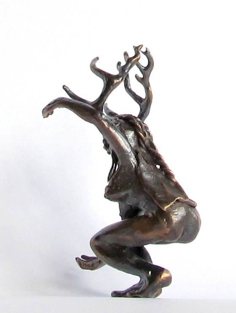 Original Symbolism Women Sculpture by Melanie Rundel-Milzner