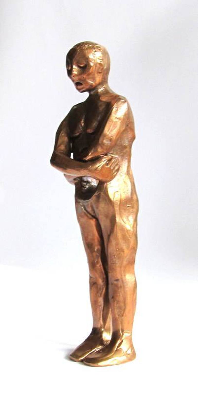 Original Expressionism Body Sculpture by Melanie Rundel-Milzner