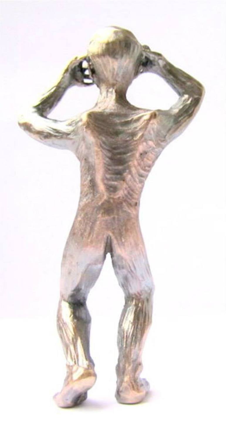 Original Figurative Men Sculpture by Melanie Rundel-Milzner