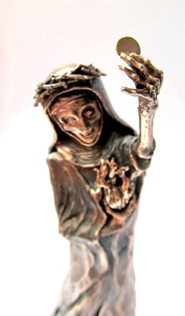 Original Art Deco Religion Sculpture by Melanie Rundel-Milzner