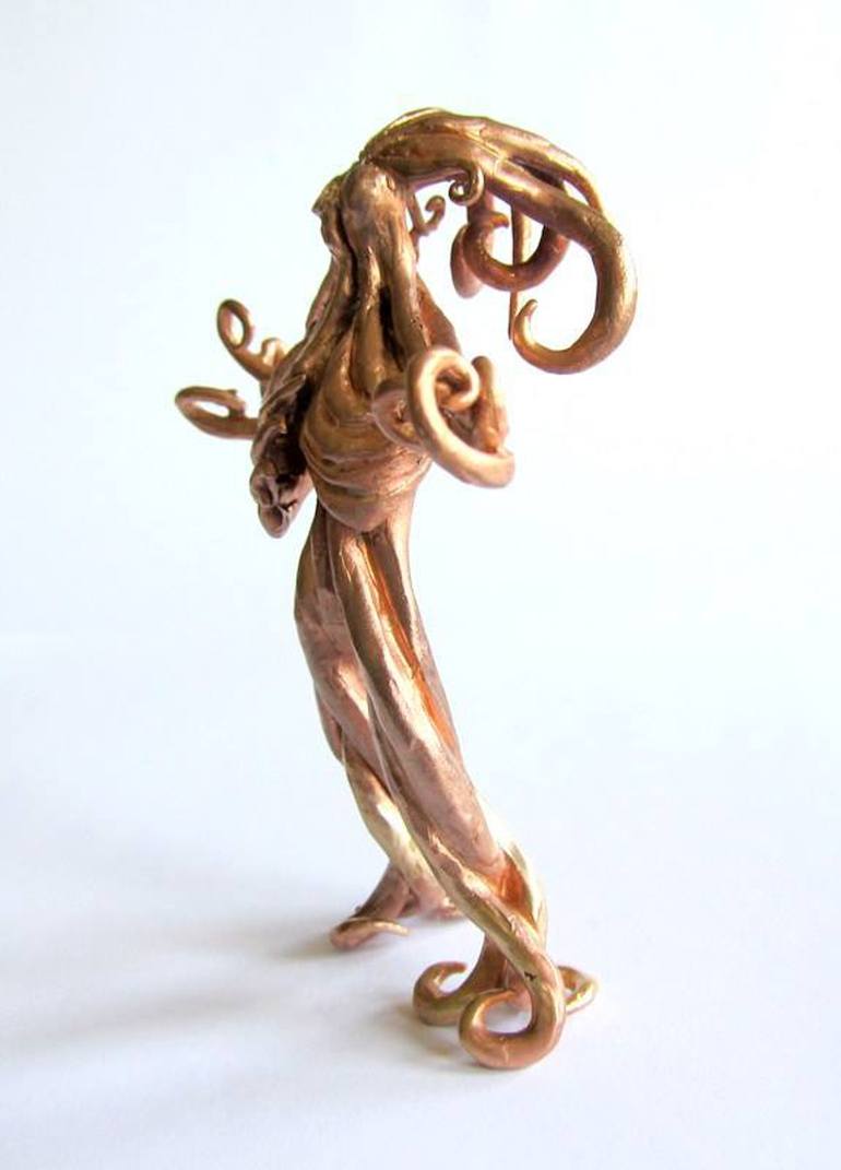 Original Abstract Expressionism Classical Mythology Sculpture by Melanie Rundel-Milzner