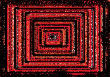 Original Abstract Expressionism Abstract Digital by Quantum Void Studios Qvs