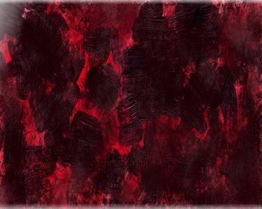 Original Abstract Expressionism Abstract Digital by Quantum Void Studios Qvs