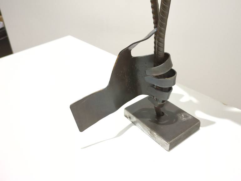 Original Art Deco Abstract Sculpture by Emilio Feran