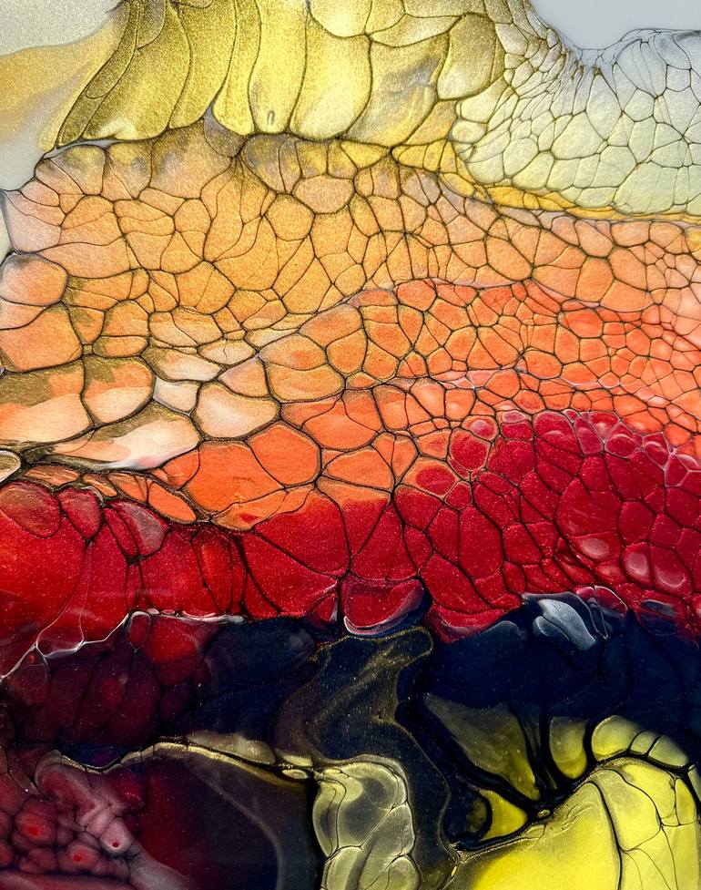 Original Abstract Expressionism Abstract Painting by Jason Clement