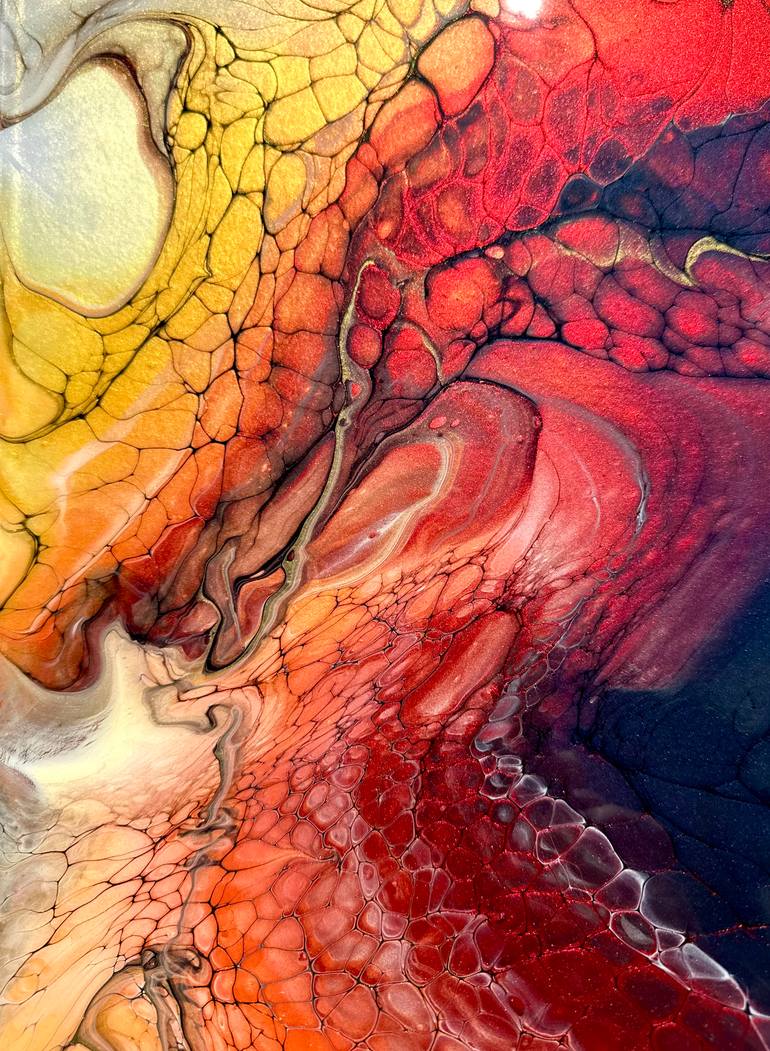 Original Abstract Expressionism Abstract Painting by Jason Clement