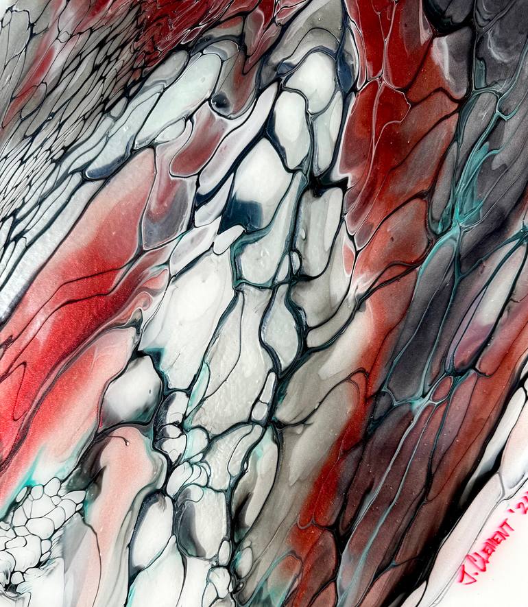 Original Abstract Expressionism Abstract Painting by Jason Clement