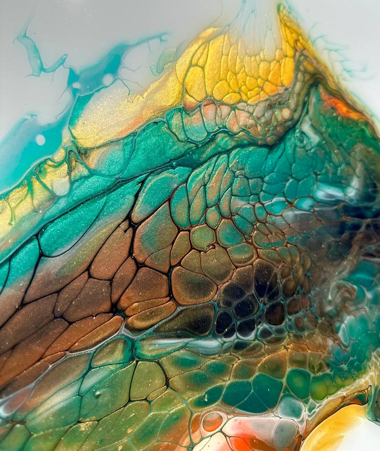 Original Abstract Expressionism Abstract Painting by Jason Clement