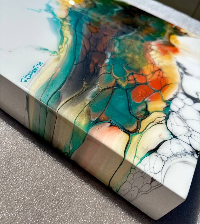 Original Abstract Expressionism Abstract Painting by Jason Clement