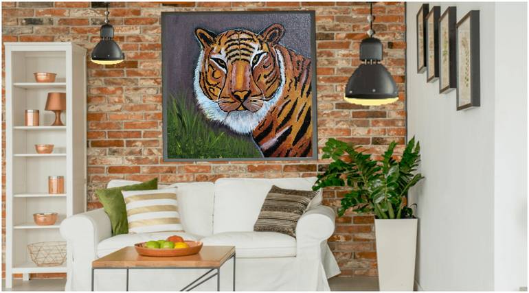 Original Realism Animal Painting by Gaurav Saikia