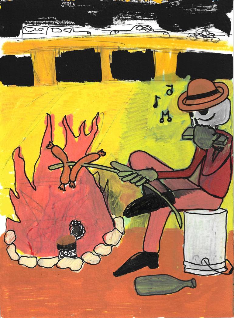 Print of Conceptual Cartoon Drawings by Ivan Resnick