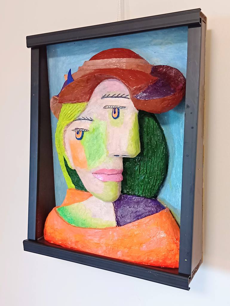 Original Expressionism Women Painting by Zensaku Yamakawa