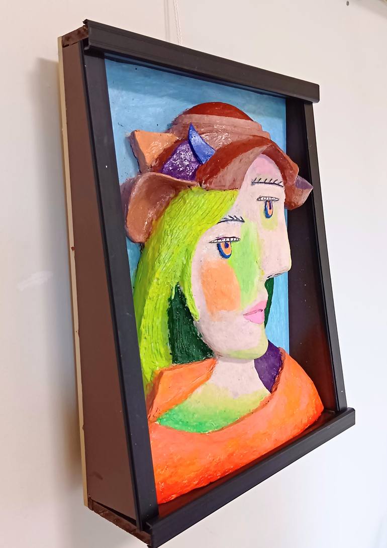 Original Expressionism Women Painting by Zensaku Yamakawa
