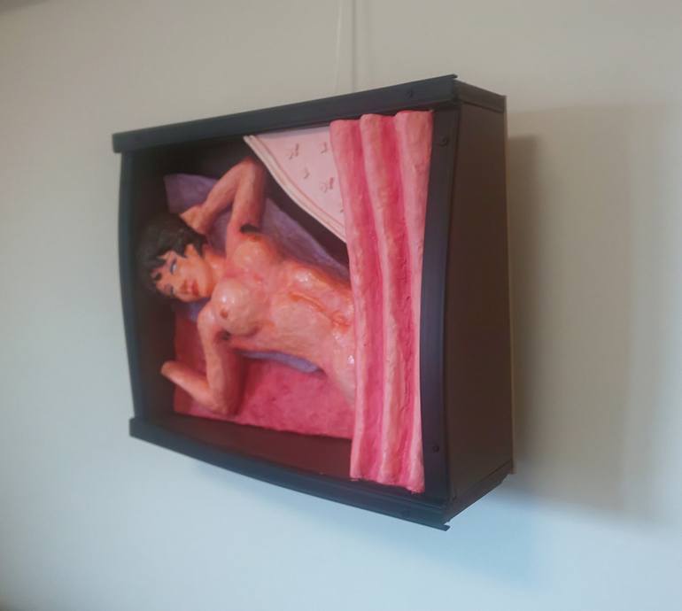 Original Expressionism Body Painting by Zensaku Yamakawa