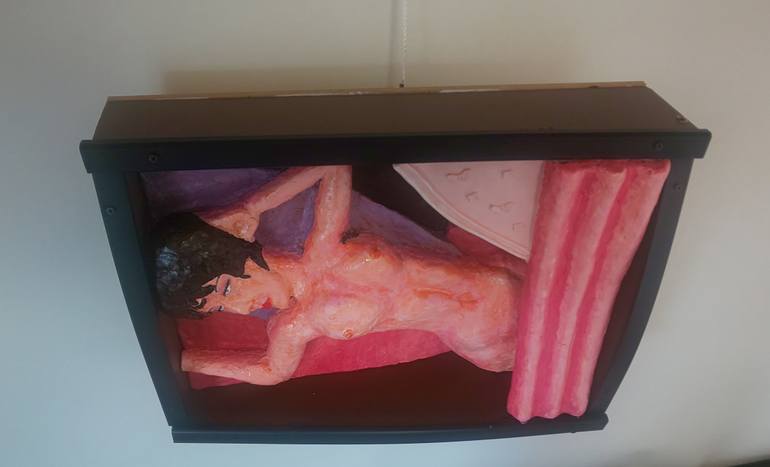 Original Expressionism Body Painting by Zensaku Yamakawa