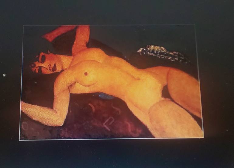 Original Expressionism Body Painting by Zensaku Yamakawa