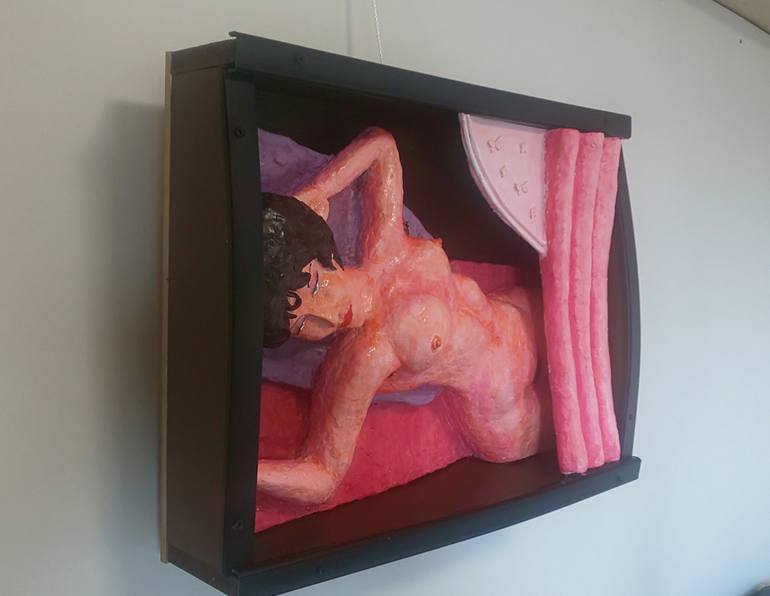 Original Expressionism Body Painting by Zensaku Yamakawa