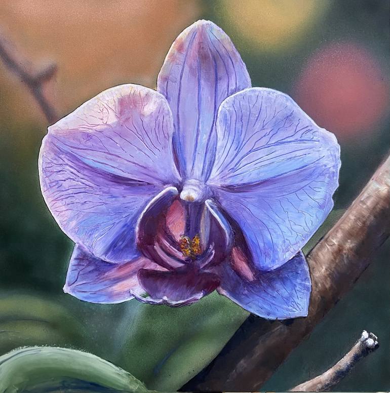 Print of Contemporary Floral Paintings by Rosa Del Grappa