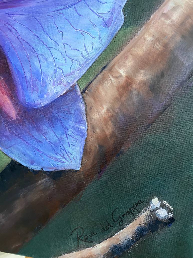 Original Contemporary Floral Painting by Rosa Del Grappa