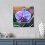 Realistic violet Orchid in your house