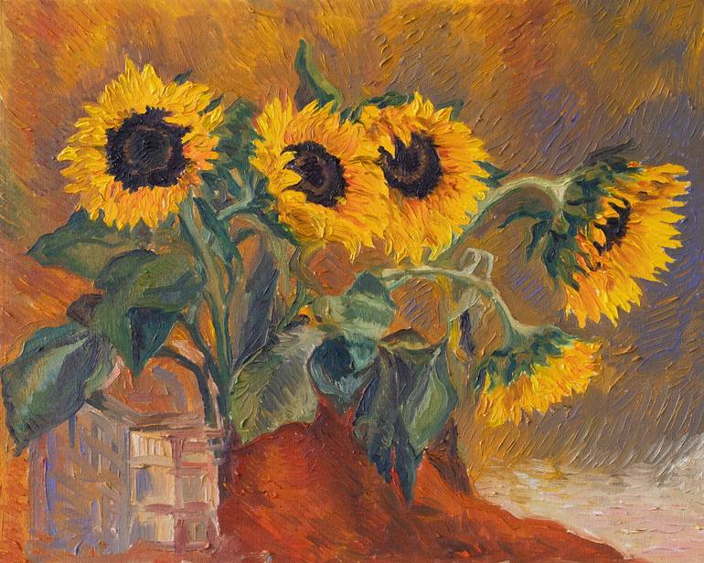Print of Impressionism Floral Paintings by Yulia Bliskavitskaya