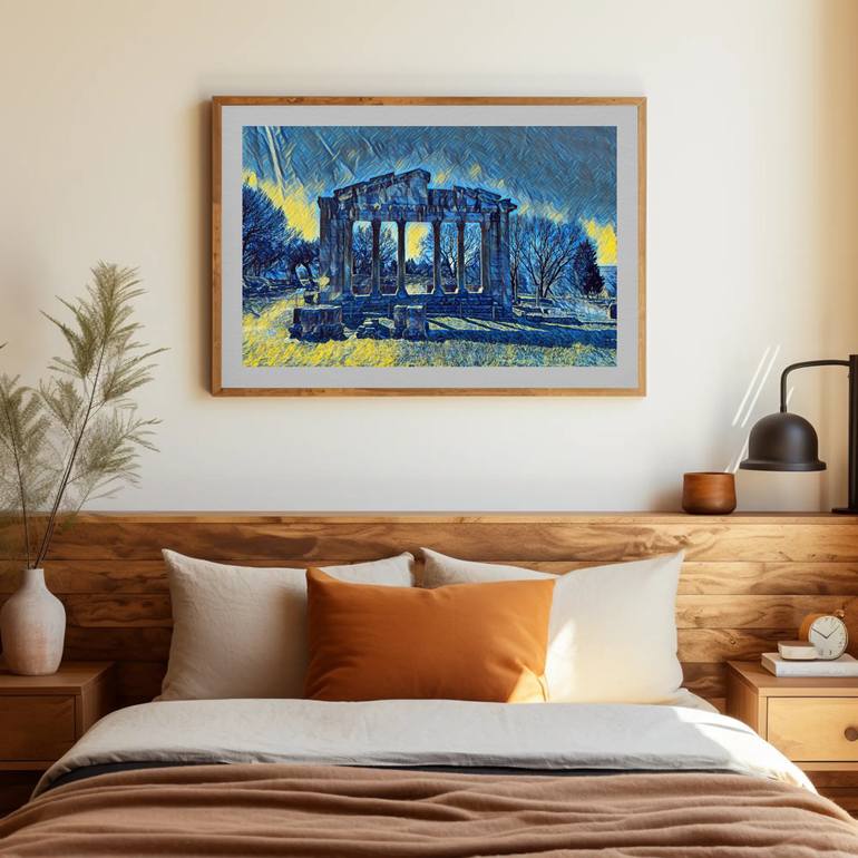 Original Classicism Landscape Digital by Albert Lulushi