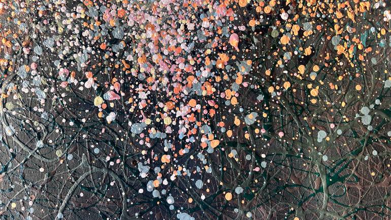 Original Abstract Expressionism Abstract Painting by Bogdana Antoniuk