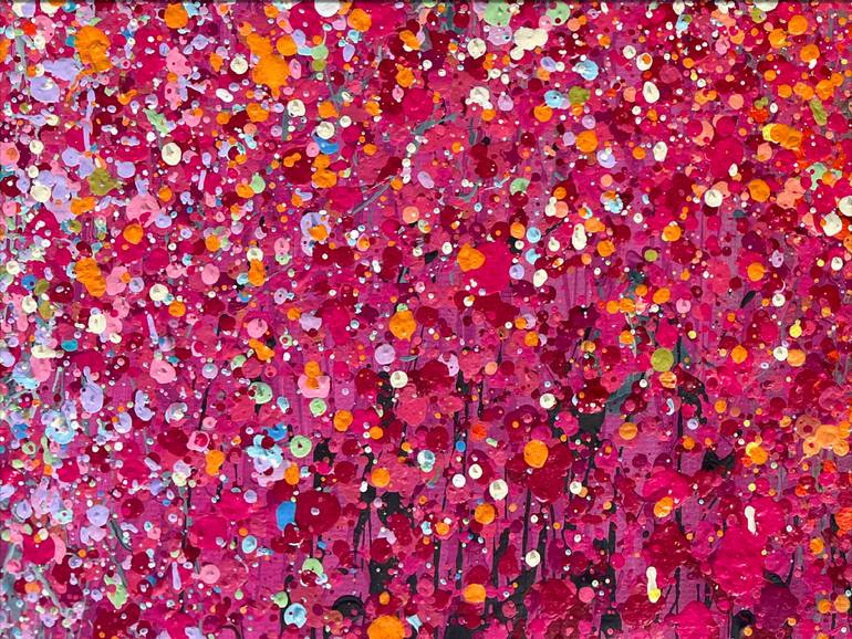 Original Abstract Expressionism Abstract Painting by Bogdana Antoniuk