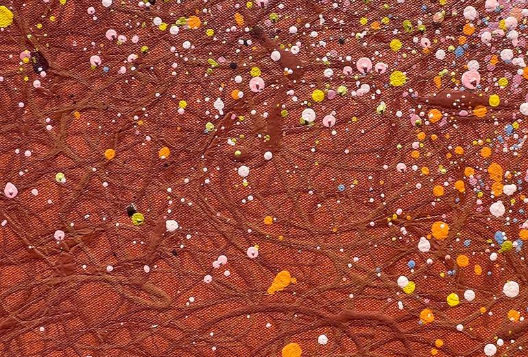 Original Abstract Expressionism Abstract Painting by Bogdana Antoniuk