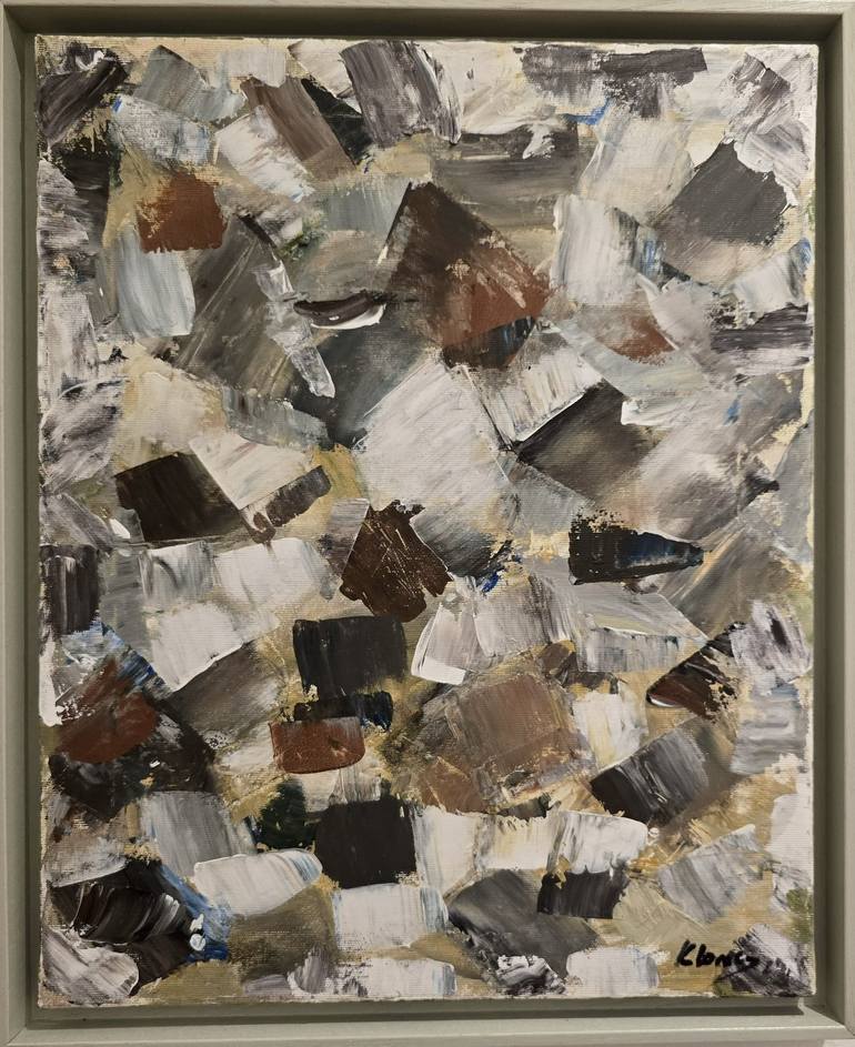Original Abstract Expressionism Abstract Paintings by Delija Klaric