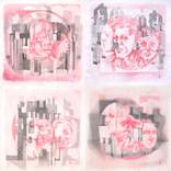 Composition of #4 Red Series by Veronica Giorgetti