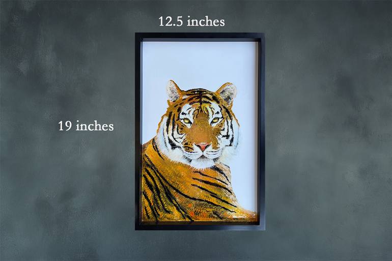 Original Realism Animal Painting by Olga Kochkina