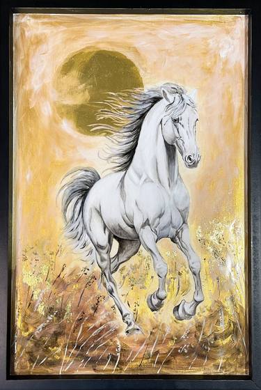 Original Realism Animal Painting by Olga Kochkina