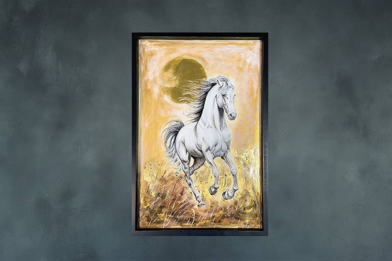 Original Realism Animal Painting by Olga Kochkina