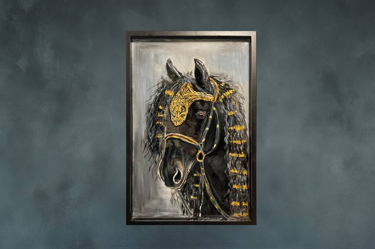 Original Realism Animal Painting by Olga Kochkina
