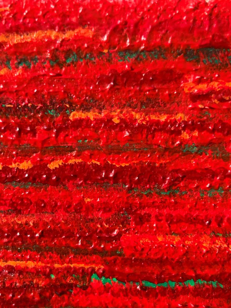 Original Abstract Expressionism Abstract Painting by Elena Maslovskaya