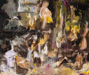Original Abstract Painting by Igor Dobrowolski