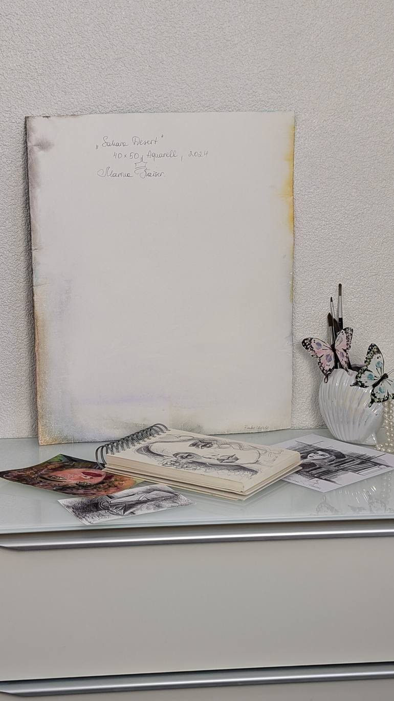 Original Conceptual Women Painting by Marina Kaiser