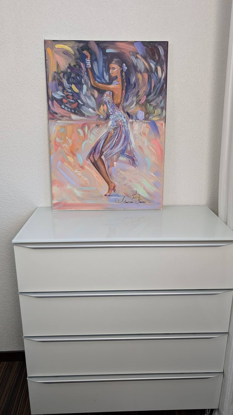 Original Conceptual Women Painting by Marina Kaiser