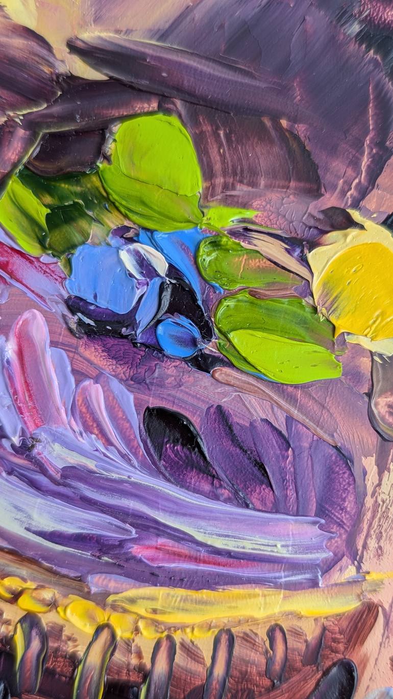 Original Abstract Expressionism Food & Drink Painting by Marina Kaiser