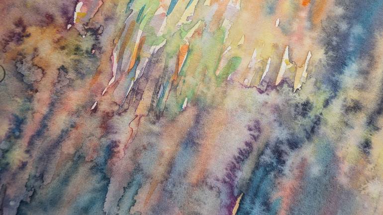Original Minimalism Beach Painting by Marina Kaiser